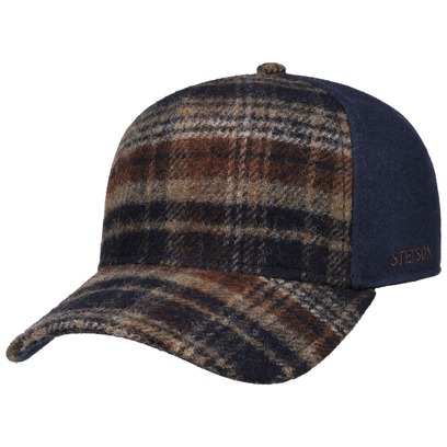 Casquette Trucker Wool Check by Stetson