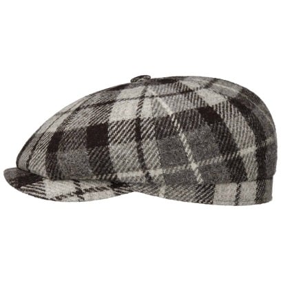 Casquette Hatteras Undyed Harris Tweed by Stetson
