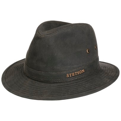 Chapeau en Tissu Herringbone Traveller by Stetson