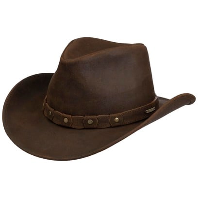 Chapeau en Cuir Calf Split Western by Stetson