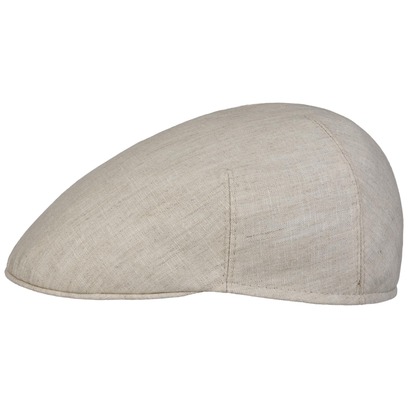 Casquette Plate en Lin Avec Coolmax