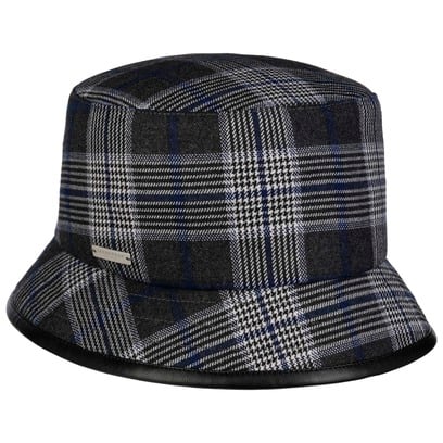 Chapeau Bob Check Bucket by Seeberger