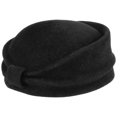 Chapeau Pillbox en Feutre de Poil by Seeberger