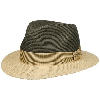 Chapeau de Raphia Twotone Traveller by Stetson