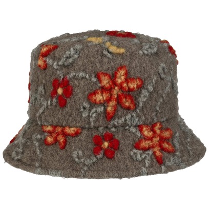 Chapeau en Laine Flower Bucket by Gebeana