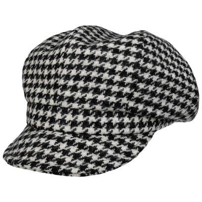 Casquette Gavroche Houndstooth by Alfonso D�Este