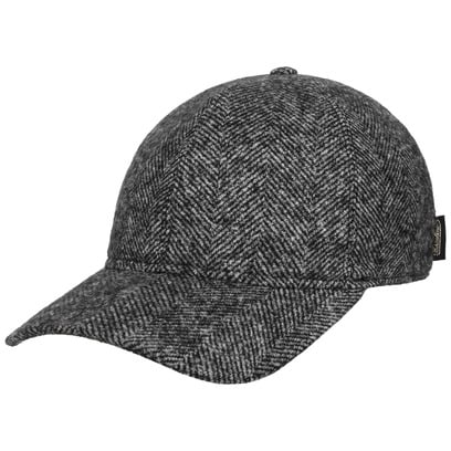 Casquette Herringbone Wool Mix by Borsalino
