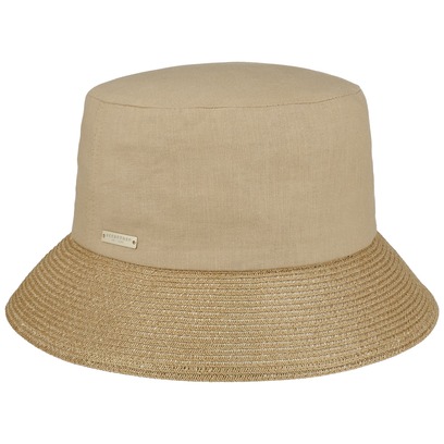 Chapeau Femme Braided Brim Bucket by Seeberger