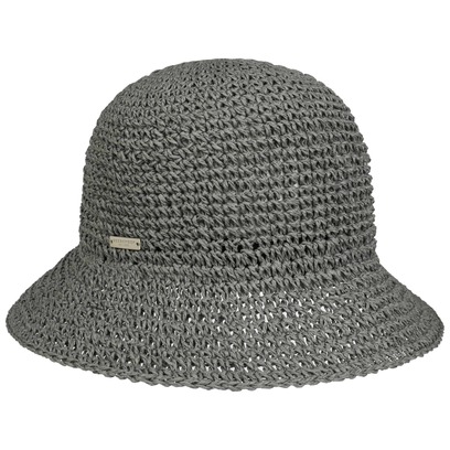 Chapeau en Paille Crochet Cloche by Seeberger