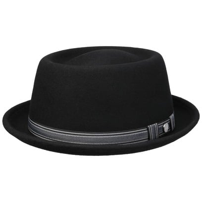 Chapeau en Laine Crosbyton Pork Pie by Lierys