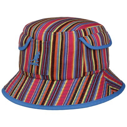 Chapeau Multi Color Stripe Bucket by Kangol