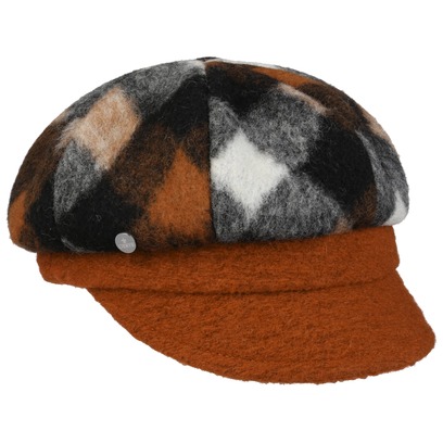 Casquette Gavroche Kilena Wool Check by Lierys