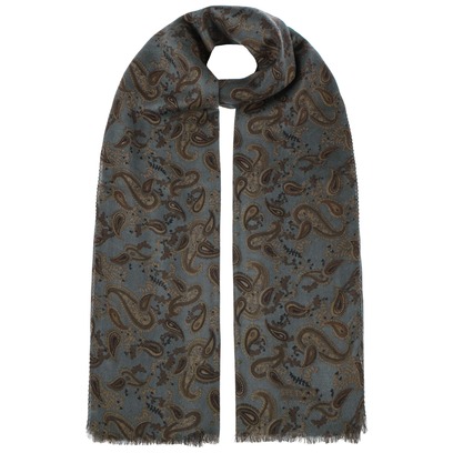 �charpe en Laine Belsay Paisley by Stetson