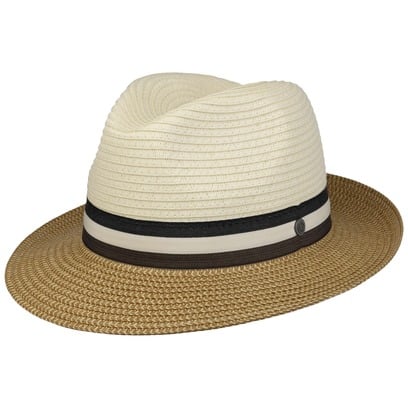 Chapeau en Paille Style-Mix Fedora by bugatti