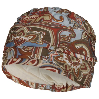 Turban en Soie Milena Royal by Christine Headwear