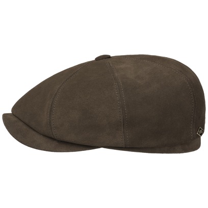 Casquette 8 Panel Suede Calfskin by JJ Hats