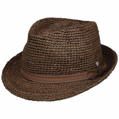 Chapeau de Raphia Danrio Trilby by Lierys