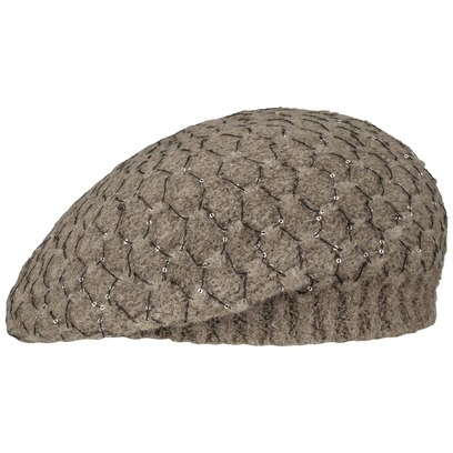 B�ret Basque en Tricot avec Paillettes by bedacht