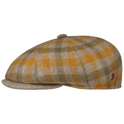 Casquette Napoli Wool Check by Alfonso D'Este