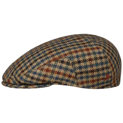 Casquette Fine Check Wool by Alfonso D'Este