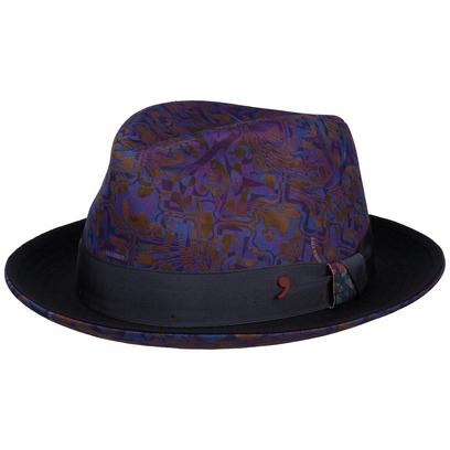 Chapeau en Laine Bendrick Fedora by Alfonso D'Este