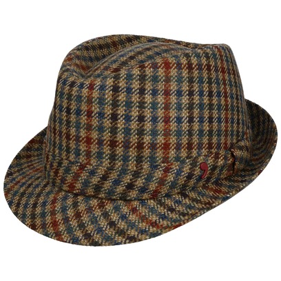 Chapeau Classic Check Trilby by Alfonso D'Este