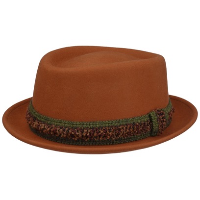 Chapeau en Laine Abernathy Pork Pie by Lierys