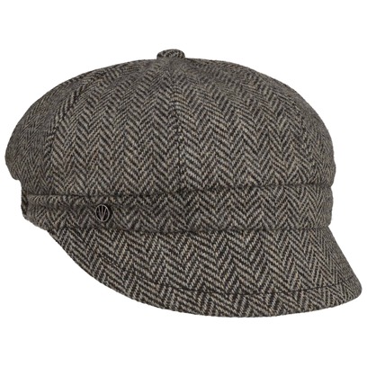 Casquette Gavroche Herringbone Wool by Loevenich