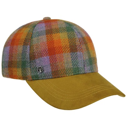 Casquette Multicolour Wool Check by Loevenich