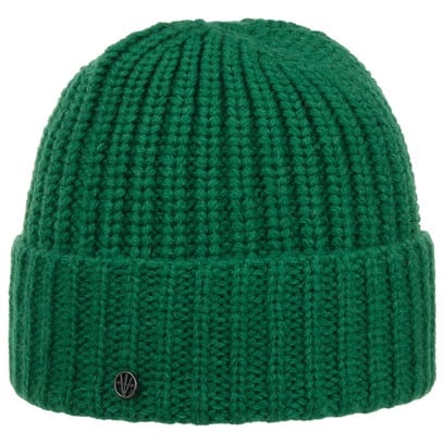 Bonnet � Revers Uni Rib Knit by Loevenich