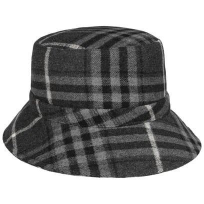 Chapeau en Tissu Donora Check Bucket by Lierys