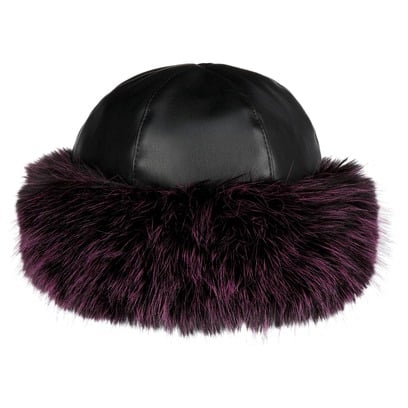 Bonnet pour Femme Fake Leather Toque by Lierys