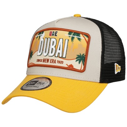 Casquette Trucker Licence Plate UAE by New Era