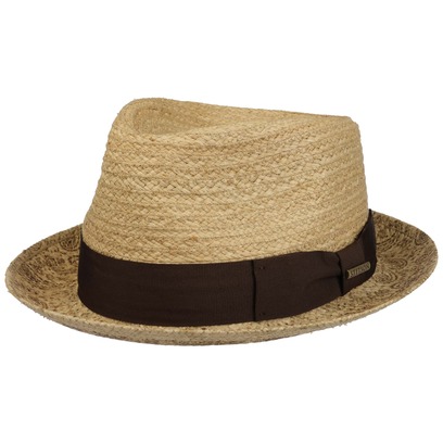 Chapeau de Raphia Printed Brim Player by Stetson