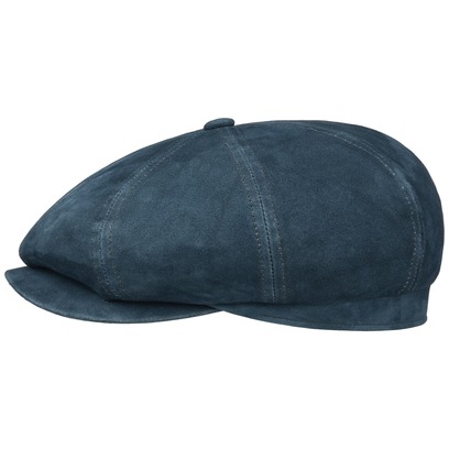 Casquette en Cuir Hatteras Denim by Stetson
