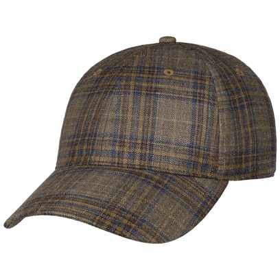 Casquette Silk Mix Check by Stetson