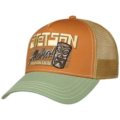 Casquette Trucker Aloha Honolulu by Stetson