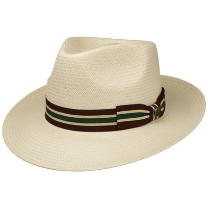 Chapeau en Paille Bolaro Fedora Toyo by Balmoral