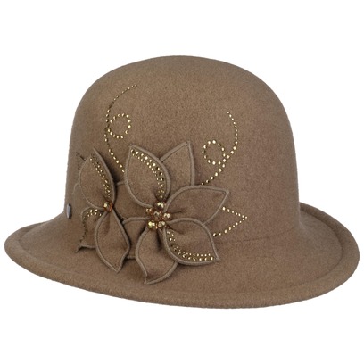 Chapeau en Laine Foulée Velanta by Lierys