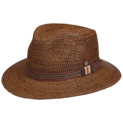 Chapeau de Raphia Larevo Crochet by Lierys