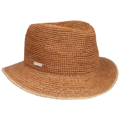 Chapeau de Raphia Crochet Crown by Seeberger
