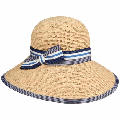 Chapeau de Raphia Mialina Crochet by bedacht