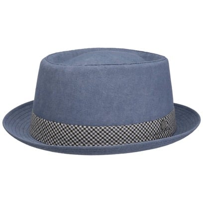 Chapeau Houndstooth Ribbon Pork Pie by Lierys