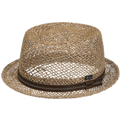 Chapeau en Paille Vented Pork Pie by Lipodo