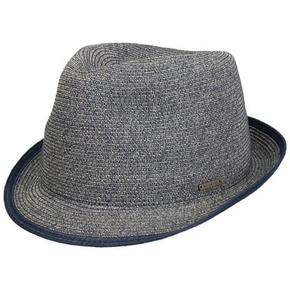 Chapeau en Paille Crenford Trilby by bugatti