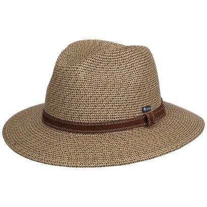 Chapeau en Paille Fine Twotone Traveller by Lipodo