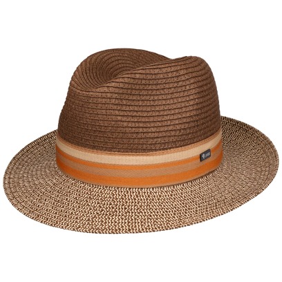 Chapeau en Paille Brown Bogart by Lipodo