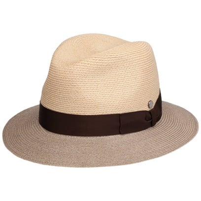 Chapeau en Chanvre Twotone Traveller by Lierys