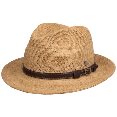 Chapeau de Raphia Classic Crochet Bogart by Lierys