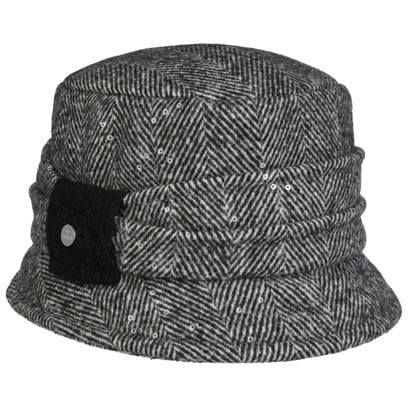 Chapeau en Tissu avec Paillettes Vallera by Lierys